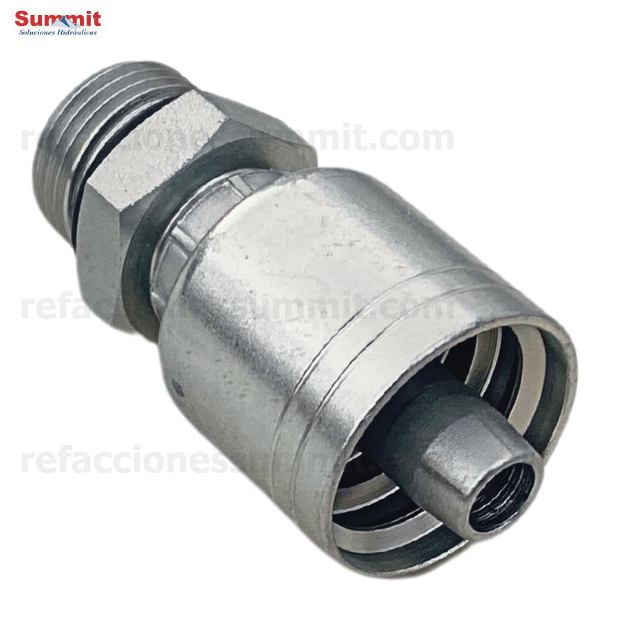 Conector O-Ring Macho PO16011-08-06