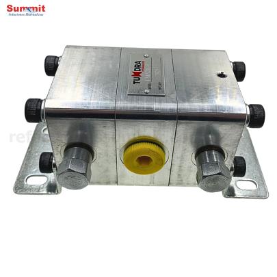 Divisor de flujo hidráulico de dos vías