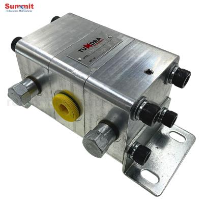 Divisor de flujo hidráulico de dos vías