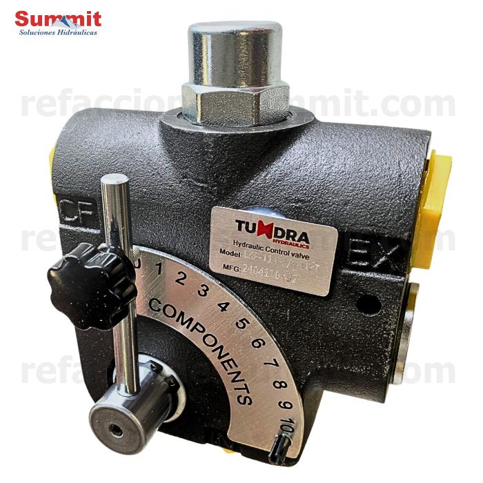 Valvula control de flujo o velocidad 114 l/min